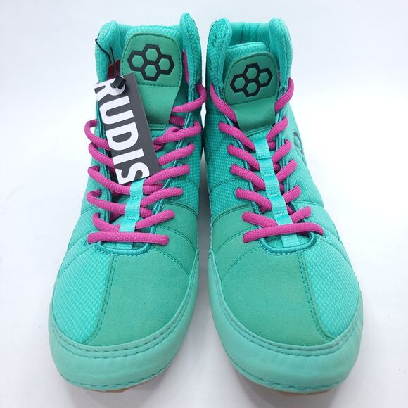 Rudis Colt 3.0 Wrestling Shoes Teal RUDNC1006 Mens Size 11.5 main image 5